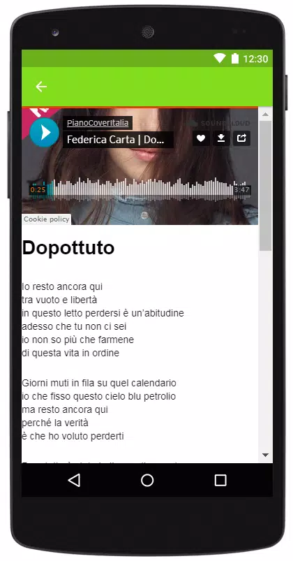 Federica Carta - Dopotutto la Musica APK for Android Download