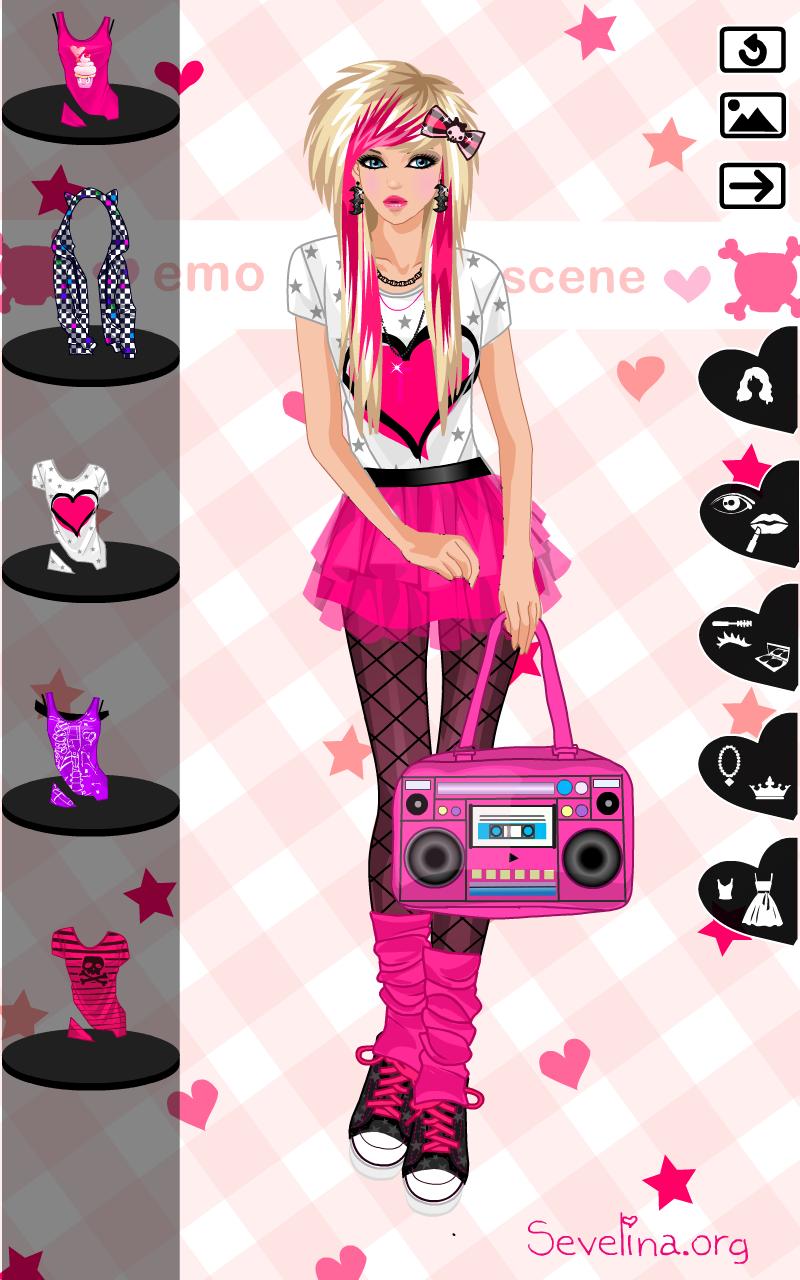 Emo Dress Up Game For Android Apk Download - emo clothes 6 roblox