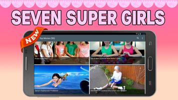 Seven Super Girls Videos Affiche