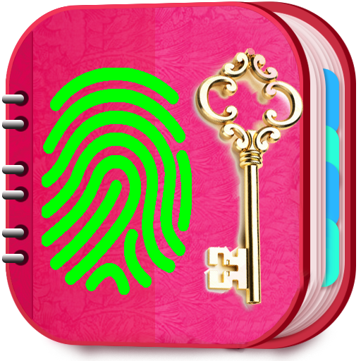 Tagebuch mit Fingerabdruck