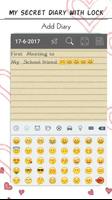 My Secret Diary with Fingerprint Password Lock 截圖 3