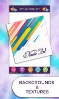 Name Art 2018 captura de pantalla 1