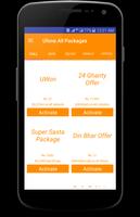 Ufon All 3g,4g,Internet,Sms,Call ,Wingle Packages الملصق