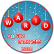 3G,4G Internet,Sms,Calls Packages of Warid