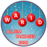 3G,4G Internet,Sms,Calls Packages of Warid أيقونة