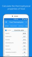 Thermophysical properties food 海报