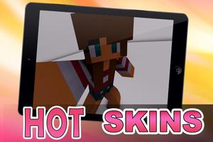 Hot Skins for Minecraft PE-poster
