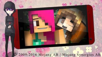 Girls Skins for Minecraft Cartaz