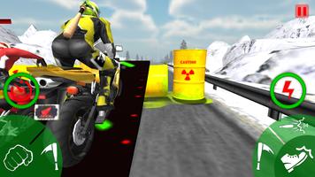 Traffic Moto Bike Attack Race capture d'écran 2