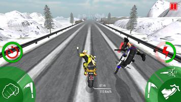 Traffic Moto Bike Attack Race تصوير الشاشة 3