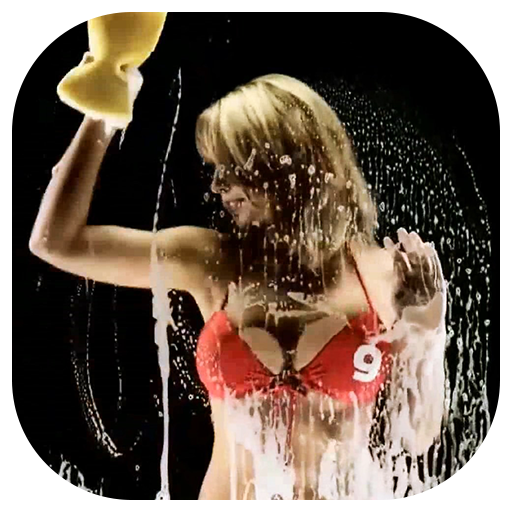 Girl Screen Cleaner Wallpaper