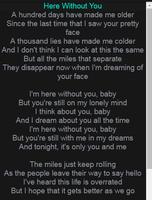3 Doors Down Hits Lyrics capture d'écran 1