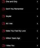 Adele Lyrics Hits capture d'écran 1