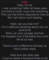 Adele Lyrics Hits capture d'écran 3