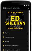 Ed Sheeran: All Lyrics Full Albums تصوير الشاشة 1