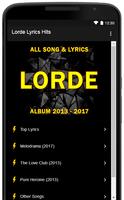 Lorde: All Lyrics Full Albums capture d'écran 1