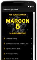 Maroon 5: All Lyrics Full Albums تصوير الشاشة 1