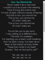 Nickelback Hits Lyrics screenshot 3