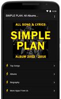 SIMPLE PLAN: All Albums Song Lyrics Complete Affiche
