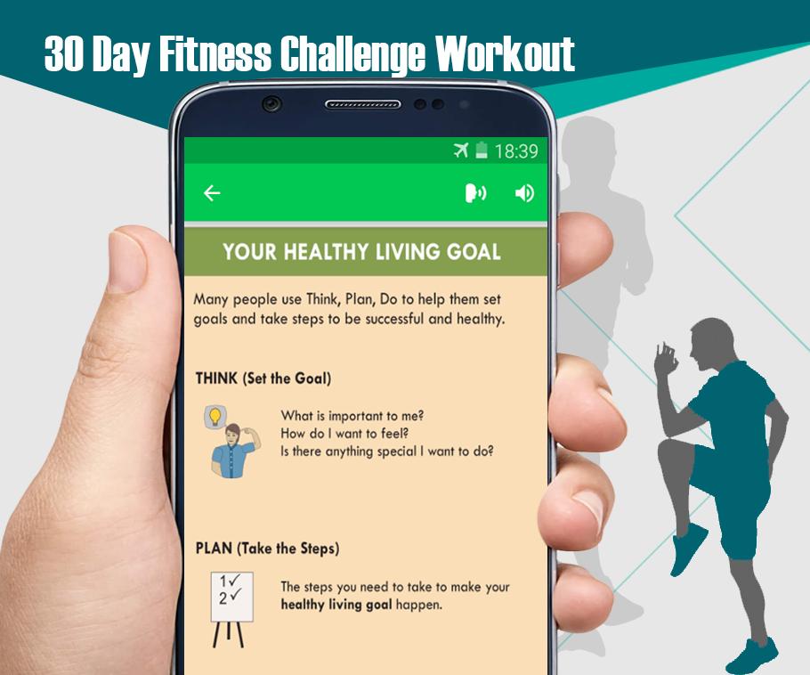 30 Day Fitness Challenge Home Workouts For Android Apk