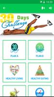 30 Day Fitness Challenge home Workouts 스크린샷 1