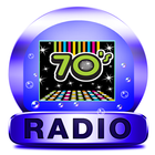 Музыкальное радио 70-х иконка