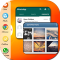 Multi Window with Split Screen & Slide Bar