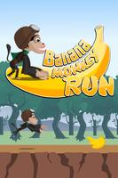 Banana Monkey Run Poster