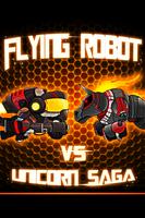 Flying Robot vs. Unicorn Saga Affiche