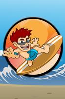 Surfer Game - Catch the Wave โปสเตอร์