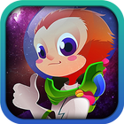 آیکون‌ Space Monkey Run