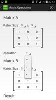 Matrix Tools (Linear Algebra) capture d'écran 1