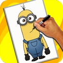 APK How to Draw Kevin Minions