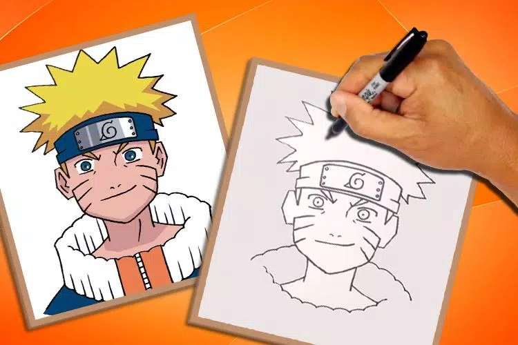How To Draw Naruto Shippuden, Step By Step, Drawing Guide, By Dawn - Dragoart
