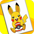 How to Draw Pikachu Pokemon icon