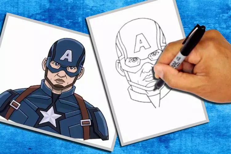 Tải xuống APK How to Draw Captain America cho Android Tải xuống APK How to Draw Captain America cho Android