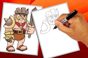 How to Draw Clash of Clans Affiche