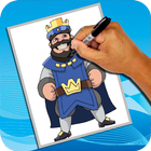 How to Draw Clash Royale simgesi