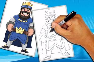 برنامه‌نما How to Draw Clash Royale عکس از صفحه