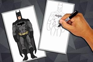 How to Draw Batman تصوير الشاشة 1