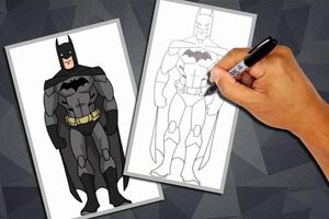 How to Draw Batman تصوير الشاشة 2