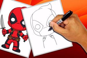 How to Draw Deadpool poster