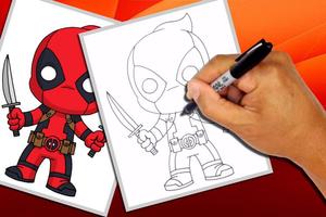 How to Draw Deadpool স্ক্রিনশট 1