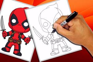 How to Draw Deadpool স্ক্রিনশট 2