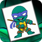 آیکون‌ How to Draw Ninja Turtles 2