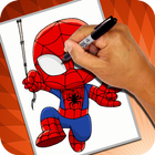How to Draw Spiderman icône