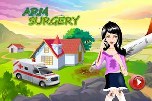 Arm operatie spel gratis-poster