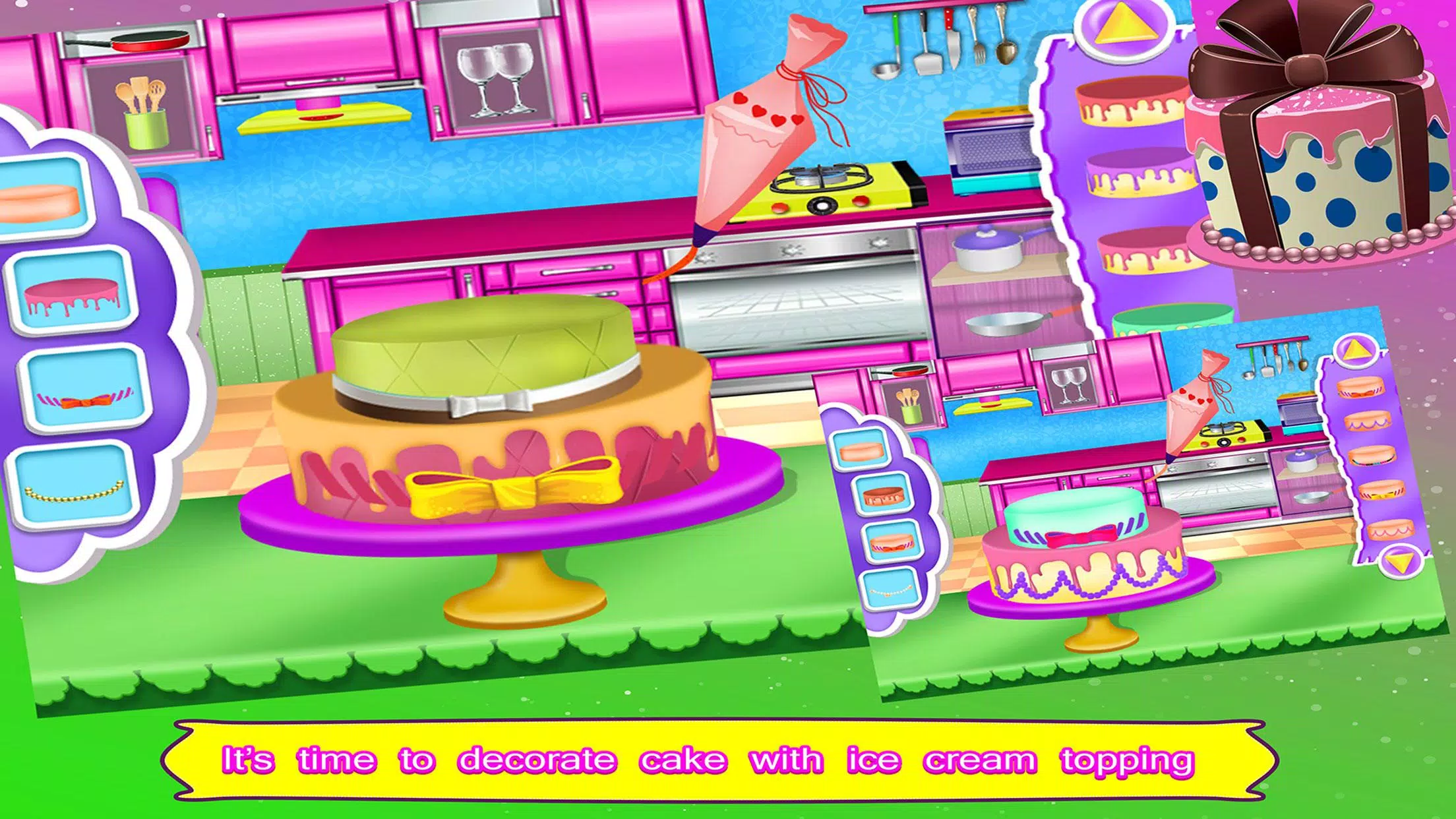 Download do APK de boneca bolo criador cozinhando jogos para Android