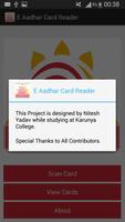 E Aadhaar Card Reader capture d'écran 3
