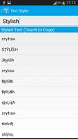 Stylish Text Creator الملصق